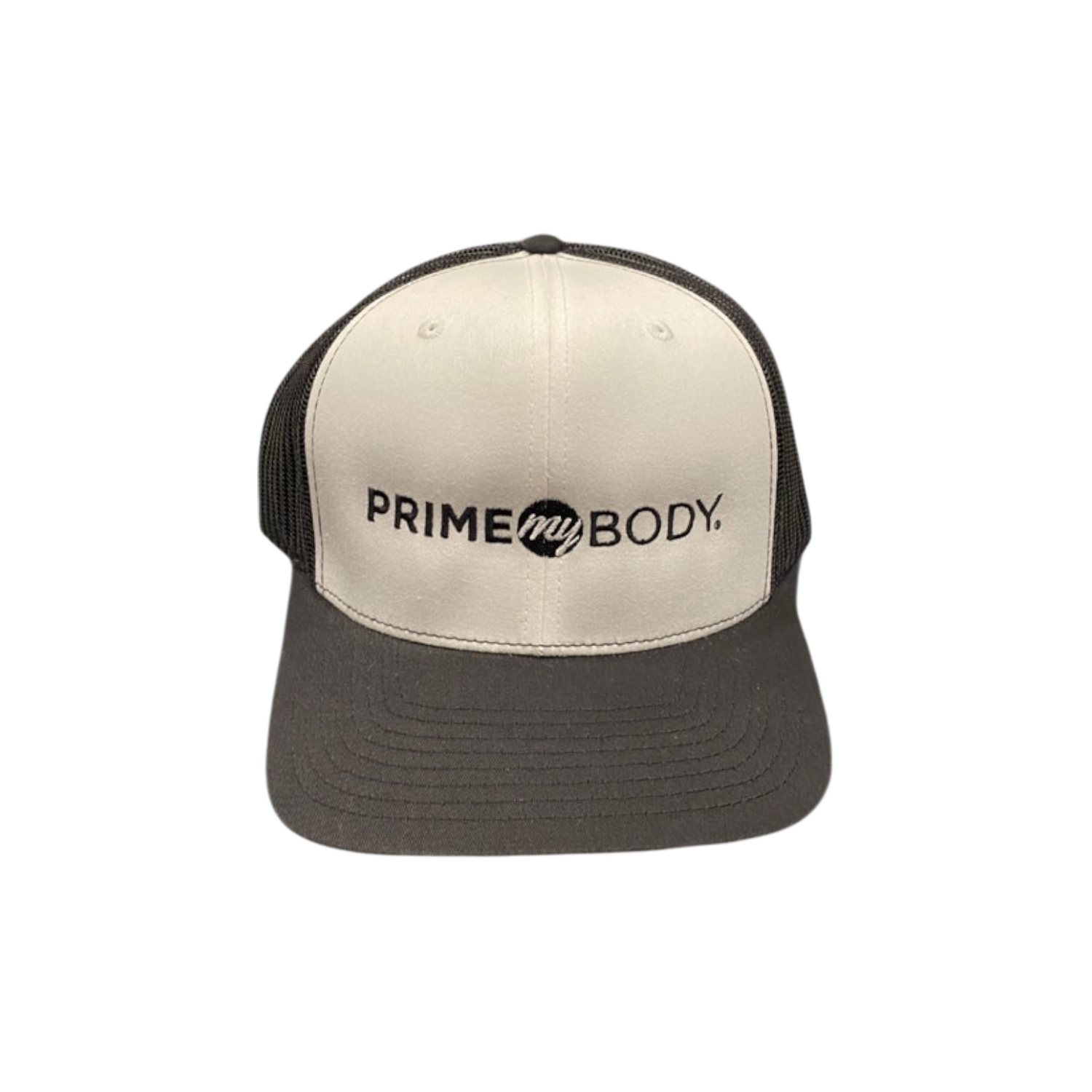 Black and White Snapback Trucker Cap