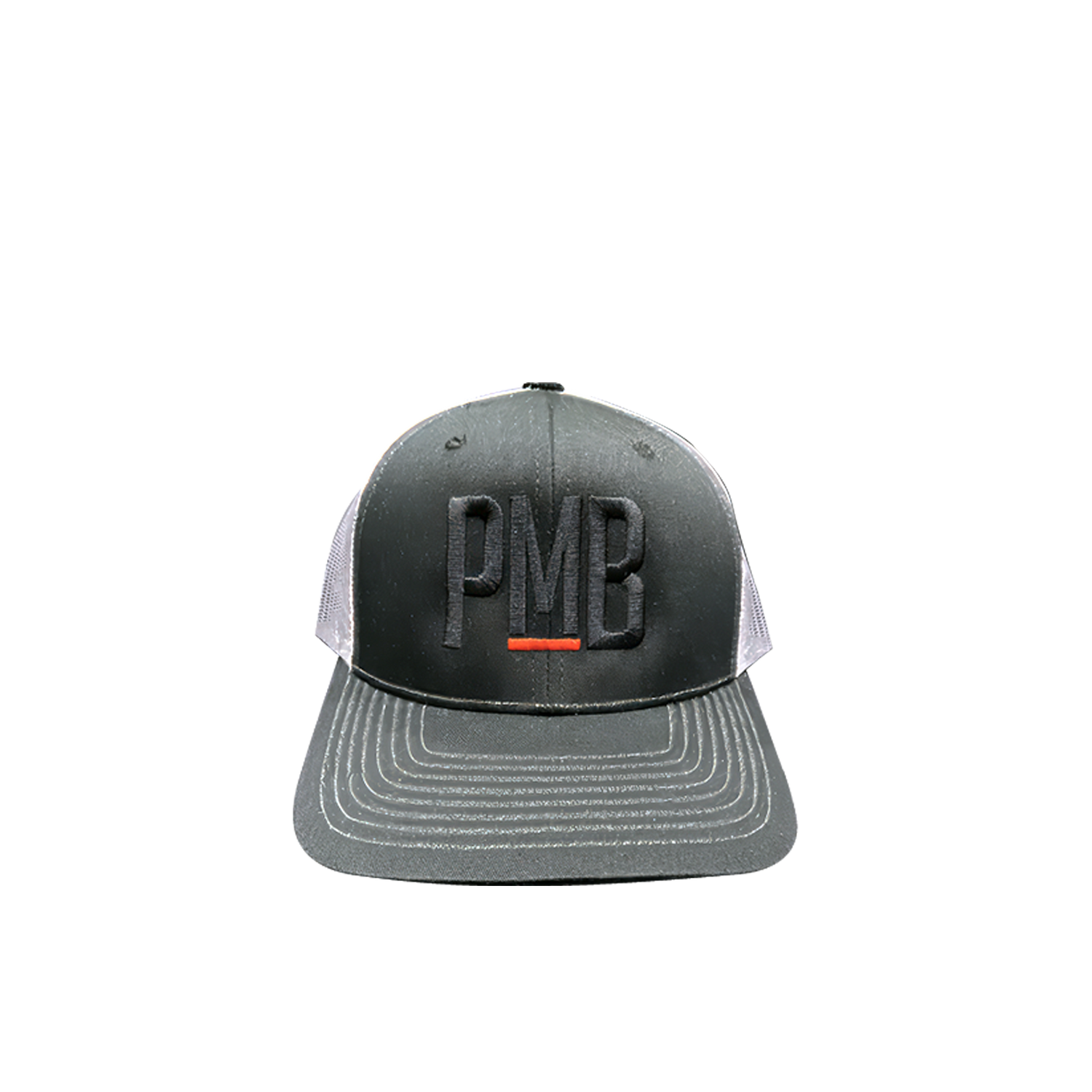 Grey Snapback Trucker Cap