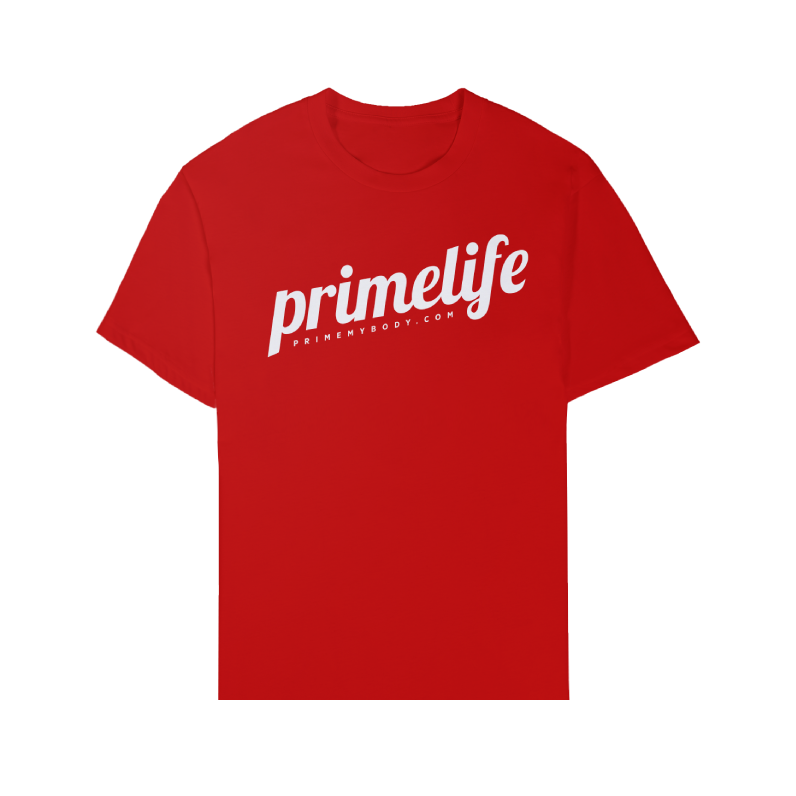 Unisex Red PrimeLife Tee